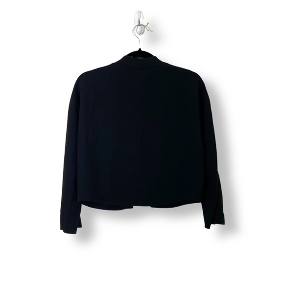 HUGO BOSS Jesma Open Front Short Jacket Black - Picture 3 of 7